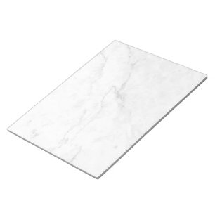 White Marble Notepad