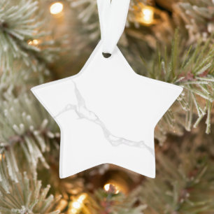 White Marble  Ornament