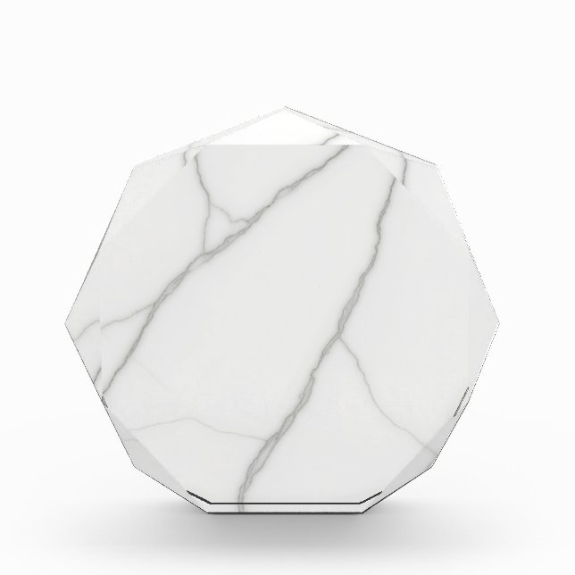 White Marble Photo Block (Front)