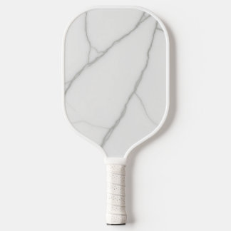 White Marble Pickleball Paddle