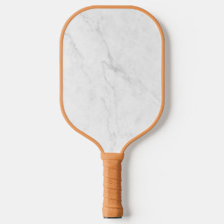 White Marble Pickleball Paddle