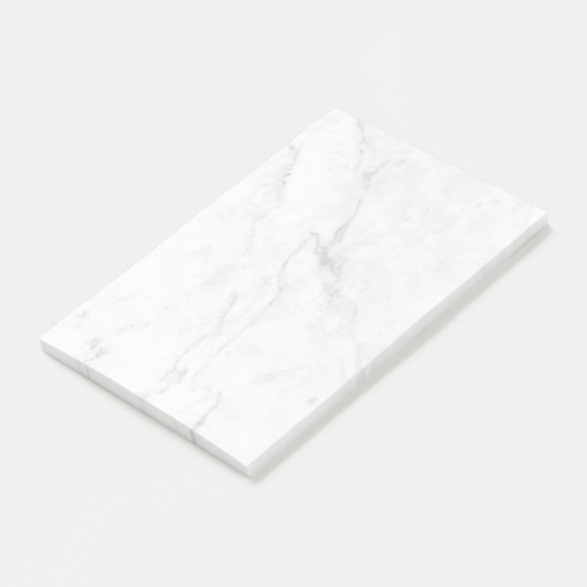White Marble Post-it Notes (Angled)
