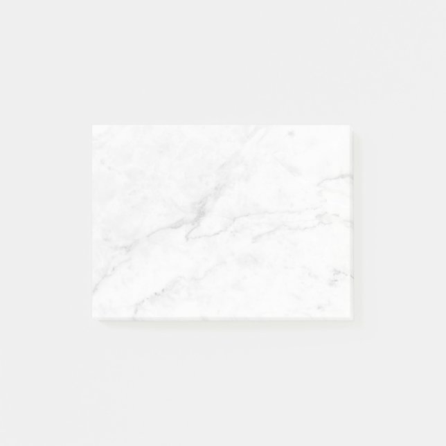 White Marble Post-it Notes (Front)