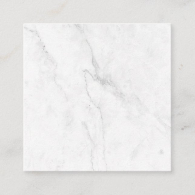 White Marble Referral Card (Front)