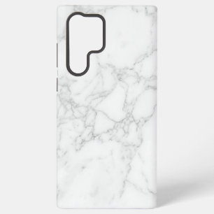White Marble Samsung Galaxy Case