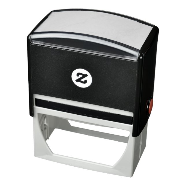 White Marble Self-inking Stamp (Product)