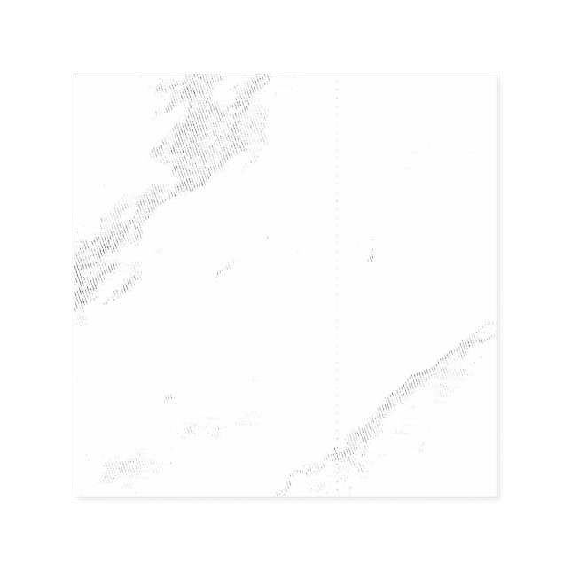 White Marble  Self-inking Stamp (Design)