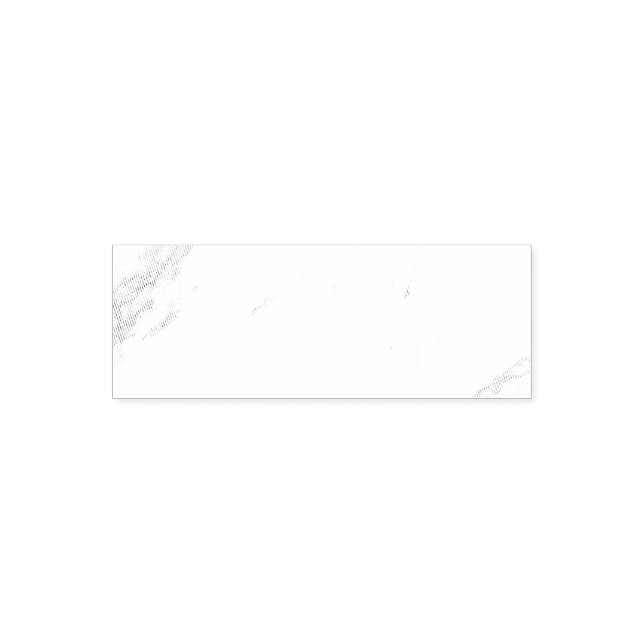 White Marble  Self-inking Stamp (Design)