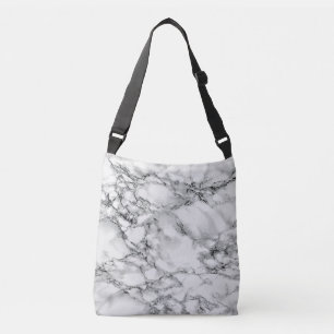 White Marble Stone Crossbody Bag