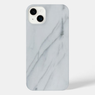 White marble Stone iPhone 14 Plus iPhone 14 Plus Case