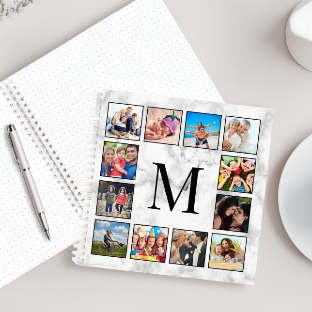 White Marble Stone Pattern Notebook (Creator Uploaded)