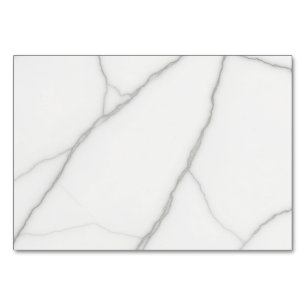 White Marble Table Number