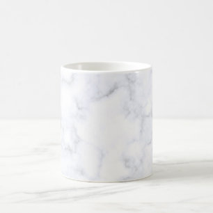 White Marble Texture Coffee Mug