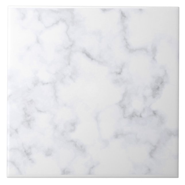 White Marble Tile (Front)