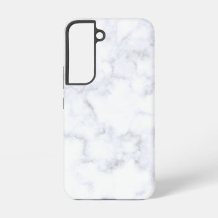White Marble Trendy Samsung Galaxy Case