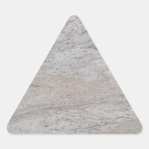 White Marble Triangle Sticker