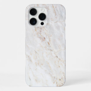 White Marble Wall textured iPhone 16 Pro Max Case