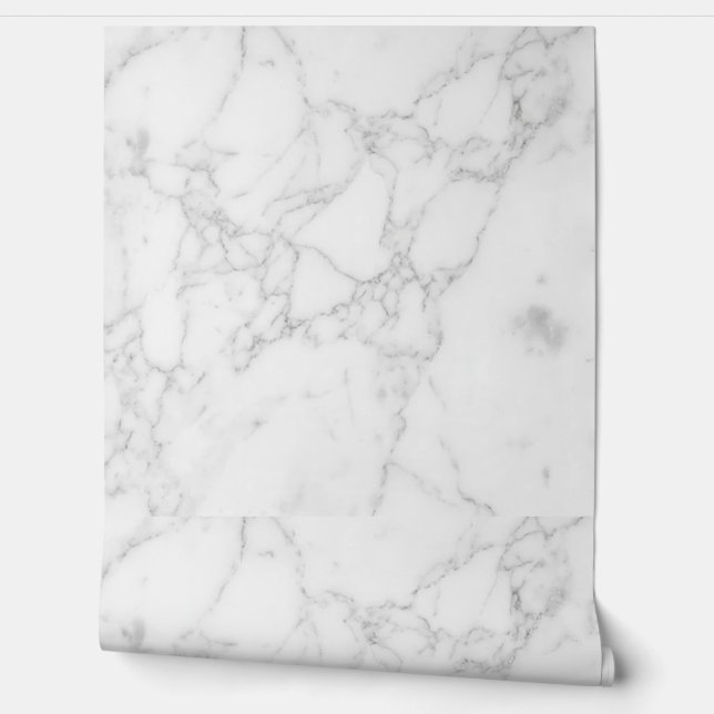 White Marble Wallpaper (Unrolling)