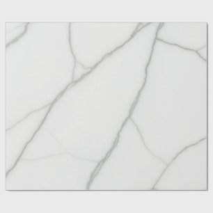 White Marble Wrapping Paper