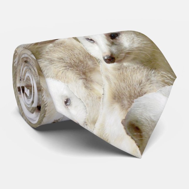 White Meerkats, Tie (Rolled)