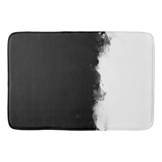 White Melds with Black Bath Mat (Front)