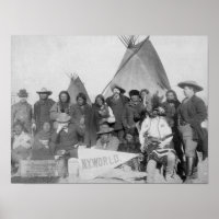 White Men (including Buffalo Bill) and Lakota