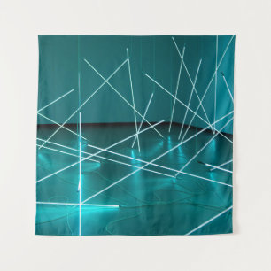 WHITE METAL FRAMES TAPESTRY