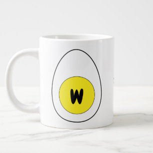 White Microwave Eggs Mug (Fluffy Fried Egg Cooker)