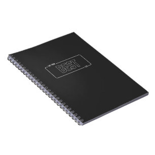 White Minimalist Live Your Best Life Notebook