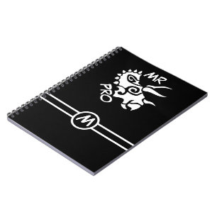 White Mister Pro Triceratops Skilled Ancient Notebook