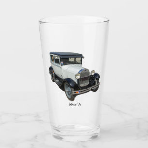 White Model A glass