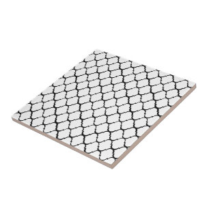 White Moroccan Style Tile