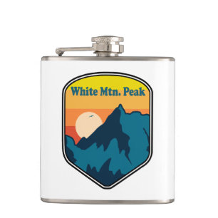 White Mountain Peak California Sunrise Hip Flask