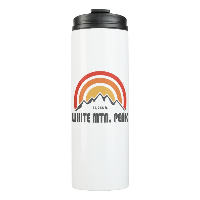 White Mountain Peak California Thermal Tumbler (Front)