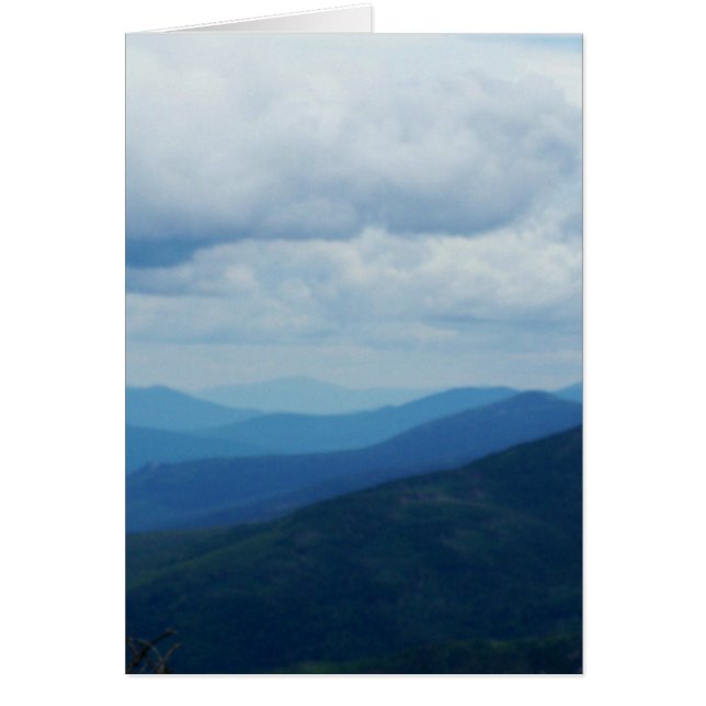 White Mountains Greetying Card (Front)