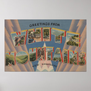 White Mountains, New Hampshire 2 Poster