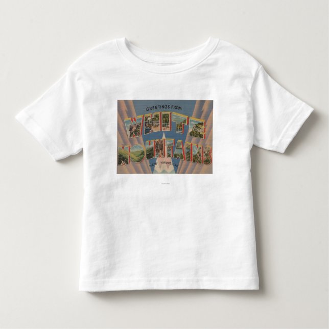 White Mountains, New Hampshire 2 Toddler T-Shirt (Front)
