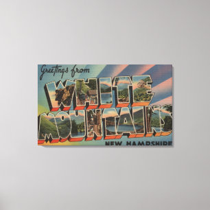 White Mountains, New Hampshire 4 Canvas Print