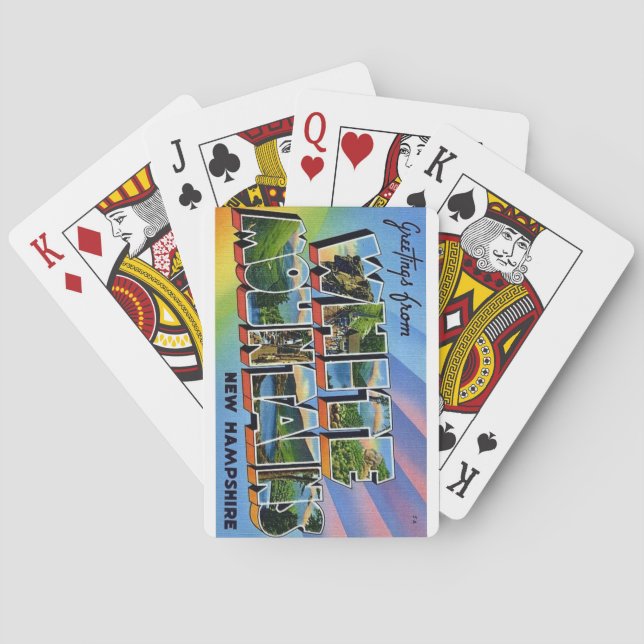  White Mountains NH Playing Cards (Back)