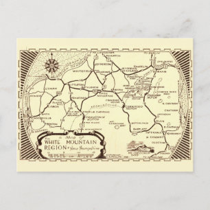 White Mountains Region of NH Postcard