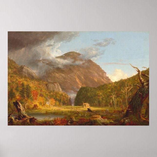 White Mountains - Thomas Cole Fine Art Poster (Front)