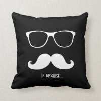 White Moustache and Sunglasses Disguise