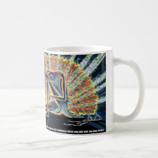 White mug - Moses & Burning Bush