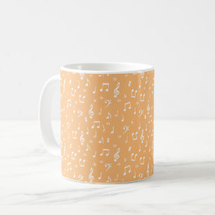 white Musical Coffee Mug