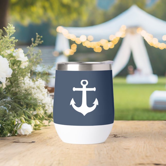 White Nautical Anchor  (Wedding)