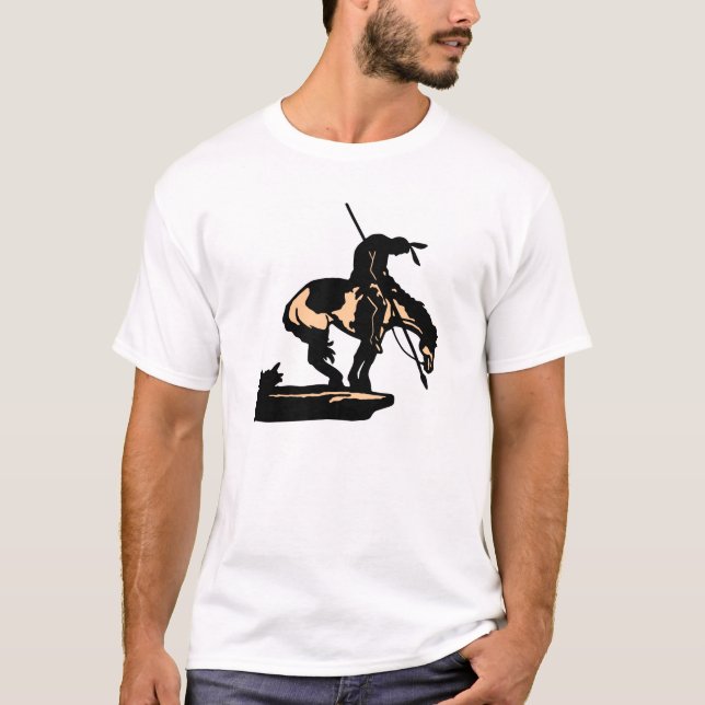 White New End Of Trail T-Shirt (Front)