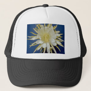 white Night blooming cereus (Hylocereus undatus) f Trucker Hat