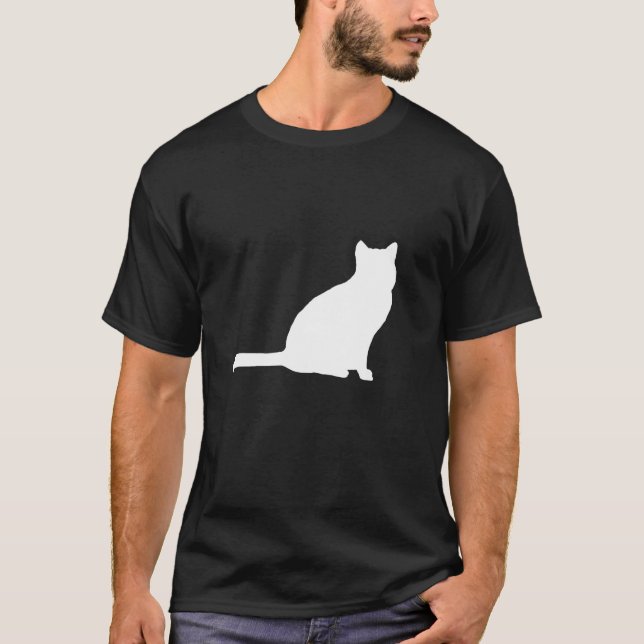 White Ninja...Cat? T-Shirt (Front)