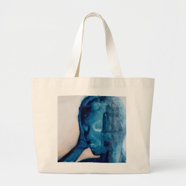 White Noise 2007 Large Tote Bag (Front)