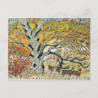 White Oak and Whitetails Postcard